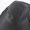 Home Prefer UPF50 Wide Brim Kids Sun Hat Neck Flap Boys Sun Protection Beach Hat Dark Grey Large view 4