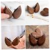 PACKOVE 3pcs Vintage Heart-shaped Storage Box Solid Jewelry Case for Weddings and Engagements Elegant Finger Holder Compact and Stylish Design view 3