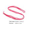 PACKOVE 3pairs Roller Skates Shoelaces Replacement Stretchy Shoelaces for Skate Shoes Polyester Laces for Casual Shoes Easy to Install view 2