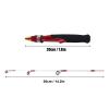 Odorkle 50cm Fishing Rod, Winter Ice Solid Fishing Shrimp Rod Pole Fiber Glass Fishing Pole with Short EVA Handle for Fishing, Odorkleqt7hd51ge2 view 3