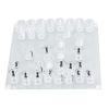 Odorkle Shot Glass Chess Set, Drinking Game Board with 32 Shot Glass Chess Pieces Chess Cup Game Set for Fun Parties and Travel, Odorkleno7chsvxry view 2
