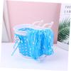 Gogogmee 4pcs Bike Streamers and Bicycle Basket Decorative Accessories for Boy Girl for Durable and Fun for Decorating Bicycles and Scooters Blue view 3