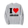 I Love Abraham Sweatshirt view 1