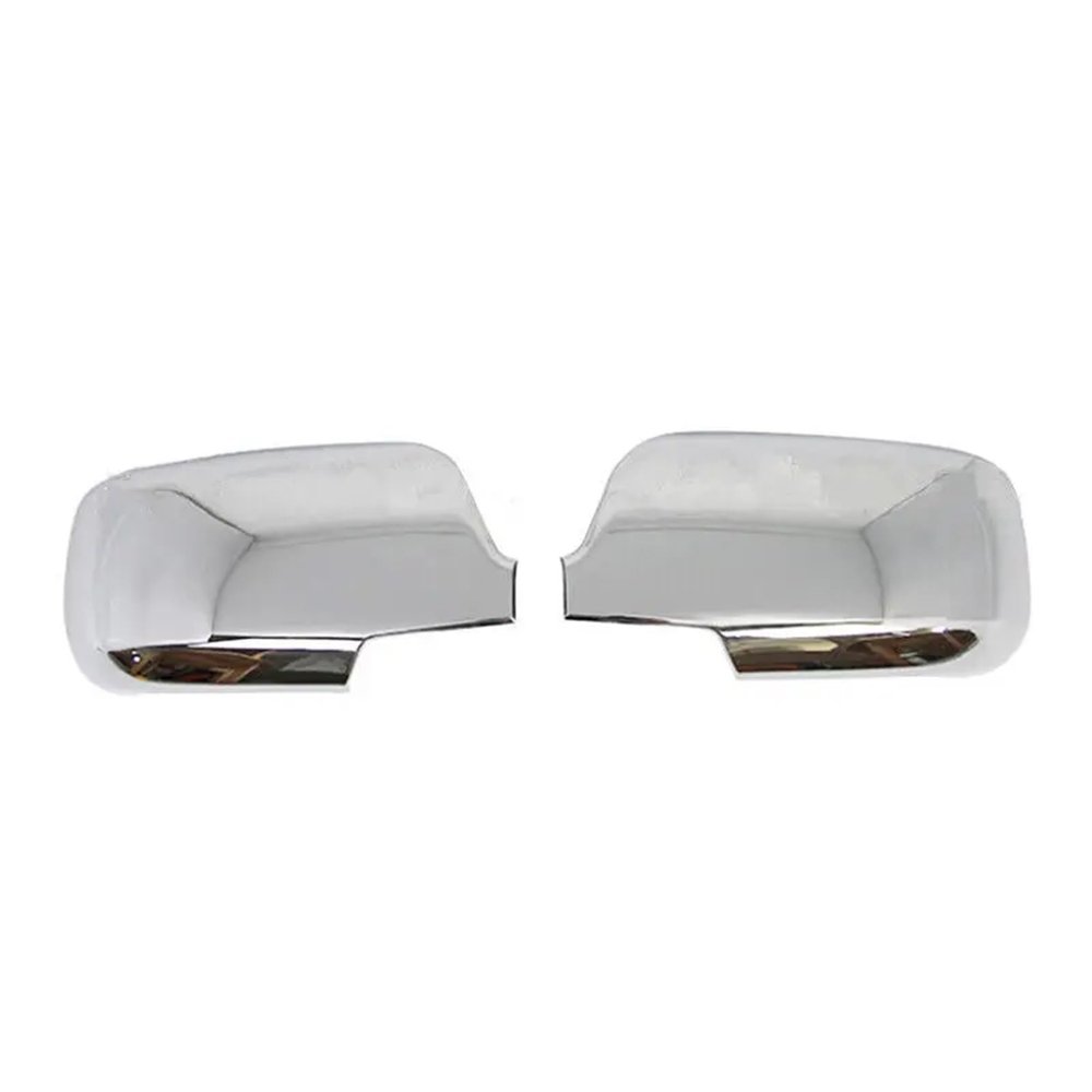 Compatible For Kia Sorento 2013-2014 Car Rearview Side Mirror Cover Wing Cap Exterior Door Sticker Frame Case Trim Housing Silver Chrome(Without Light)