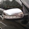 Compatible For Kia Sorento 2013-2014 Car Rearview Side Mirror Cover Wing Cap Exterior Door Sticker Frame Case Trim Housing Silver Chrome(Without Light) view 3