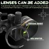 Precise Compound Bow Sight - 5-Pin Bow Sights for Compound Bows, 0.019" Pins CNC Aluminum, Anti-Glare Design for Right Hand Hunters Outdoor Hunting (Long Frame) view 3