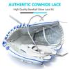 Baseball Glove Lace, Mitt Lace Repair Kit Softball 2 Leather Laces and 2 Lacing Needles for Catcher's Glove (White) view 4