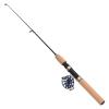 Ice Fishing Rod and Reel Combo, 65cm Portable Ice Fishing Pole for Winter Fishing with EVA Non Slip Handle, Fiberglass Rod, Gift for Beginner and Angler view 4