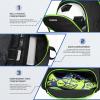 LARIPOP Soccer Backpack Bag with Ball Holder Ventilated Shoe Compartment Large Capacity Sports Gear Bag for Basketball Volleyball Gym view 3