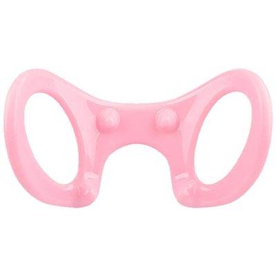 Beaupretty Yoga Ring Yoga Circle Equipment Back Training Tool Neck Pilates Ring Yoga Fitness Ring Massage Stretch Ring Yoga Accessory for Home Gym Exercise, 22.70X12.50X1.50CM, Pink