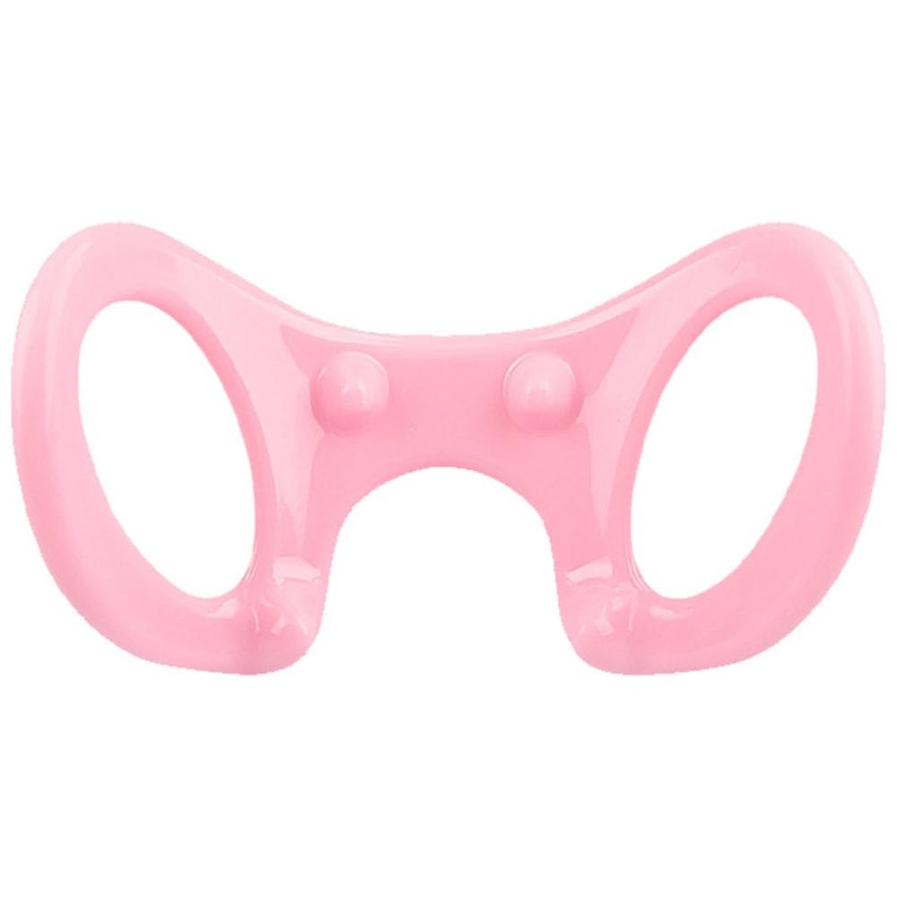 Beaupretty Yoga Ring Yoga Circle Equipment Back Training Tool Neck Pilates Ring Yoga Fitness Ring Massage Stretch Ring Yoga Accessory for Home Gym Exercise, 22.70X12.50X1.50CM, Pink