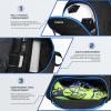 LARIPOP Soccer Backpack Soccer Bag with Ball Holder Shoe Compartment Large Capacity Youth Sports Gear Bag for Basketball Volleyball Gym Training view 3