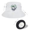 Custom Bucket Hat for Women Men Personalized Text Name Image Design Your Own Fisherman Cap, Indigo view 4