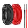 14 Gauge Marine Wire Tinned Copper Boat Cable, Standard USA OFC Oxygen Free Copper Wire for Automotive Boat Speakers Solar Outdoors (14 Gauge 30FT Red+30FT Black) view 1