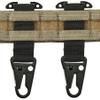 TEHOKARM Tactical Belt Mount T-Mount Clip Bag Hook Hanging Carabiner, MOLLE Webbing Belt Clip (Black 2PCS) view 2