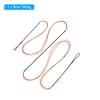 PATIKIL Bow String Replacement,12 Strands Recurve Bowstring for AMO 61" Traditional Recurve Bow, Black Orange view 3