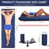Lorpect Inflatable Camping Sleeping Pad with Pillow, Thick 4.5 Inch Portable Sleeping Pad, Lightweight Sleeping Mat for Camping, Backpacking, Hiking view 2