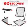 Soccer Rebound Net - Skill Training Gifts, Aids & Equipment for Kids & Teens | Portable Kick-Back Rebounder, Football Team Exercises & Solo Practice view 2