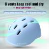 CELOID Kids Helmet,Baby Bike Helmets for Ages 8-10-16 Years Boys Girls,Adjustable Multi-Sport Cycling Skateboard Roller Skat Scooter Rollerblade Balance Skateboarding Helmet,SkyBlue view 3
