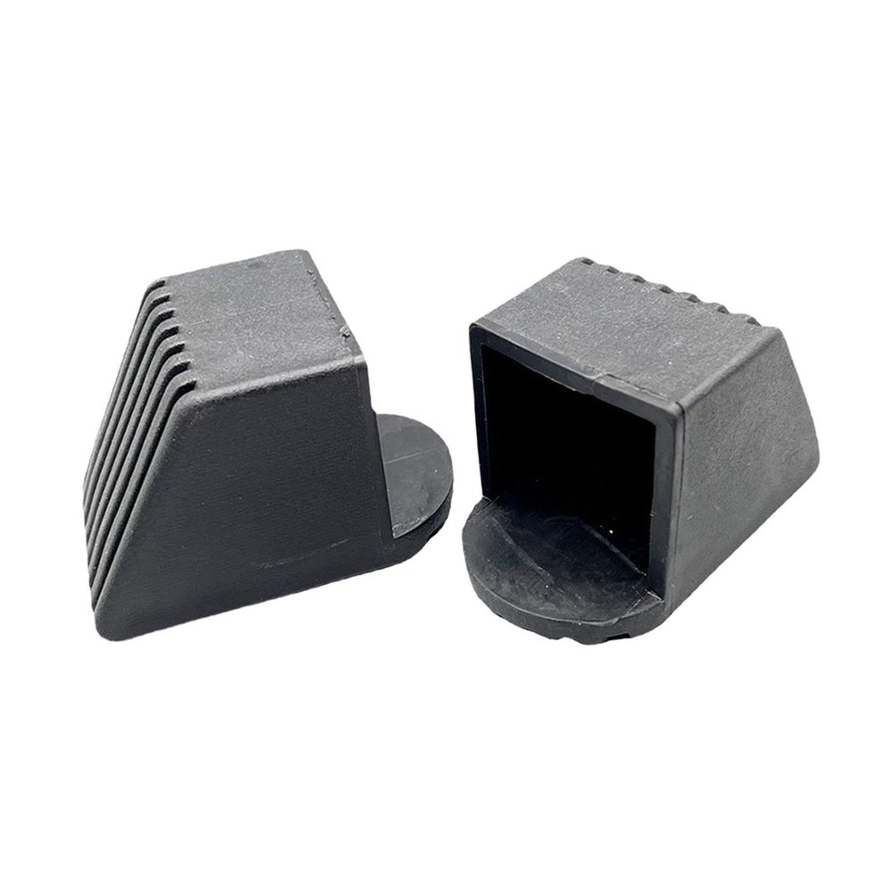 kowaku 2Pcs Square End Cap Gym Equipment Gym Fitness Equipment Accessories Replacement Gym Accessories Square End Cover, 50x50mm