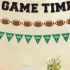 BESPORTBLE 3sets Football Theme Birthday Party Banner Hanging Decoration Lightweight Paper Bunting for Boys and Girls and Adults for Game Day Celebrations and Sports Events view 3