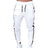 Maiyifu-GJ Men's Casual Joggers Sweatpants Drawstring Elastic Waist Running Jogger Pants Gym Running Workout Long Trousers (White,Medium) view 1