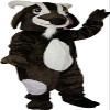 Brown Goat Sheep Mascot Costume Adult Size for Men & Women with Built-in Fan Inside the Head view 3