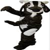 Brown Goat Sheep Mascot Costume Adult Size for Men & Women with Built-in Fan Inside the Head view 4