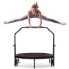 Amzmoon 40 inch Rebounder for Adult,450 LBS Fitness Mini Rebounder with Adjustable Foam Handle,Foldable Exercise Rebounder for Indoor Workout view 1