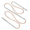 PATIKIL Bow String Replacement,12 Strands Recurve Bowstring for AMO 62" Traditional Recurve Bow, Black Orange view 1