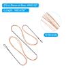 PATIKIL Bow String Replacement,12 Strands Recurve Bowstring for AMO 62" Traditional Recurve Bow, Black Orange view 2