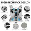 IX INOXTO Hydration Pack Backpack, Lightweight Water Backpack with 2L Hydration Bladder Daypack for Men Women,Running Hydration Vest for Trail Running Hiking Cycling Race Climbing (Black Grey - 2L) view 3