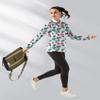 GGOV Women's Golf Polo Shirts Long Sleeve Workout Tops UPF 50+ Sun Protection Quick Dry Lightweight Active Tennis Shirts Flamingo view 3