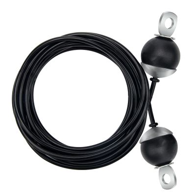 Anglekai 275In Home Gym Replacement Cable, Fix Fitness Pulley Cable with 2 Gravity Ball 5mm Gym Pulley Cable for Exercise Machine Cable Replacement (275in)