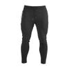 Maiyifu-GJ Men's Slim Joggers Sweatpants Casual Athletic Sweatpants with Zipper Pockets Drawstring Elastic Waist Trousers (Black,Large)
