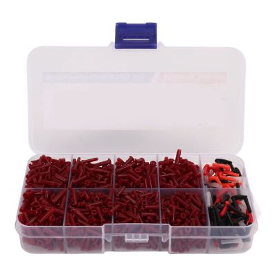 Nylon Badminton Racket Grommet, Portable Box Assortment Kit with Single Line Hole Double Line Hole for Stringing