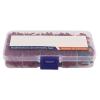 Nylon Badminton Racket Grommet, Portable Box Assortment Kit with Single Line Hole Double Line Hole for Stringing view 2