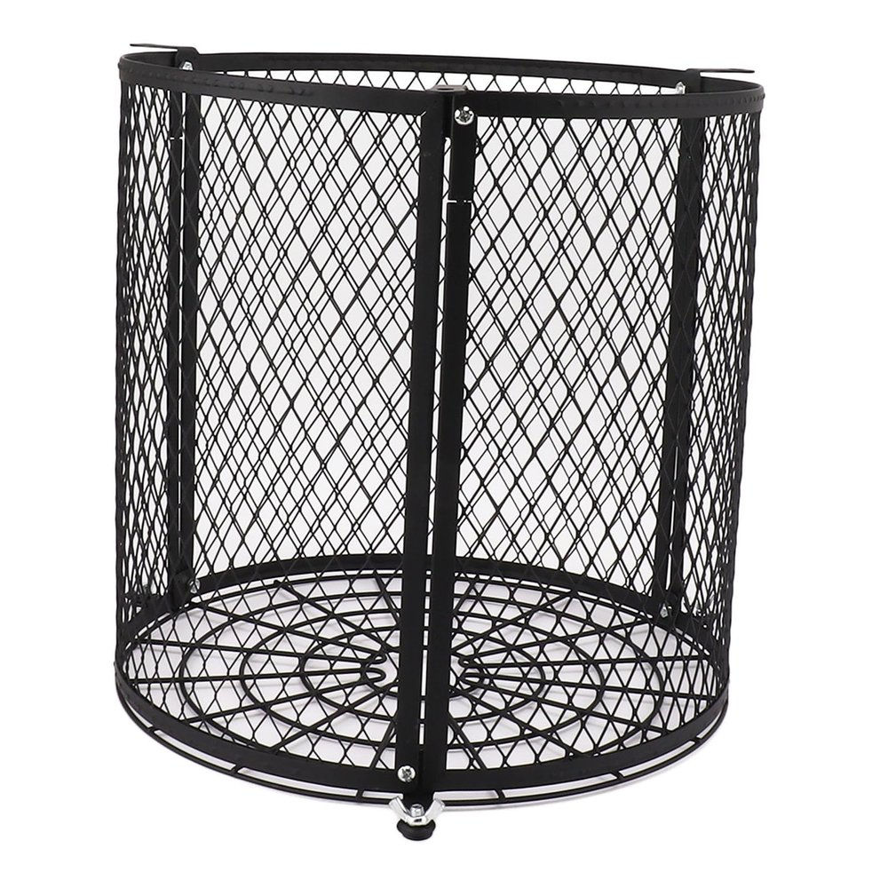 Focket 12in Deer Feeder Varmint Cage, Stainless Steel, Easy-Access Refill, Outdoor, Feeding Station