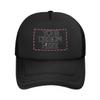 Personalized Snapback Trucker Hats, Custom Personalized Photo Logo Hats for Men & Women, Black view 2
