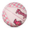 Kuangmi Pink Series Basketball, Premium Design Printed Outdoor & Indoor Basketball, Official Size 7,29.5,Men's Teenager Gift(Wings of Love) view 3