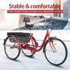 TUOKE Adult Trikes 26 inch Wheels Low Step-Through with Cargo Basket/Full Assembly ToolAdult Tricycles Three Wheel Trike Bike Cruiser 7 Speed, Suitable for Women, Men, Seniors view 3