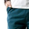 Maiyifu-GJ Cotton Linen Joggers Pants for Men Summer Casual Drawstring Sweatpants Loose Fit Running Workout Trousers (Blue,Medium) view 3