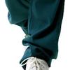 Maiyifu-GJ Cotton Linen Joggers Pants for Men Summer Casual Drawstring Sweatpants Loose Fit Running Workout Trousers (Blue,Medium) view 4
