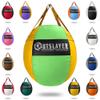 OutSlayer Wrecking Ball Heavy Bag 70 Lb - Boxing, MMA, Muay Thai Training - Custom Colors - Unfilled/Soft/Filled - USA Made (Light Green/Yellow, Filled) view 1