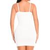 Anygirl Shapewear Slip for Under Dresses Tummy Control V Neck Body Shaper Seamless Full Slip Under Dress Cami Slips view 2