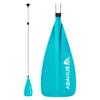 Abahub Kids SUP Paddle - 3 Piece Adjustable Stand Up Paddle Board Paddles 55" - 70",Durable, Lightweight & Floating Paddleboard Oar,Teal view 1