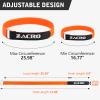 Zacro Bike Rack Straps, 4 PCS Adjustable Bike Wheel Strap with Upgraded Gel Grip & Stonger Metal Buckle, 24/31.5 Inches Anti-Slip Bicycle Tire Stabilizer Strap (Black) view 3