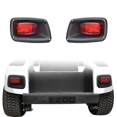 Orle Oko Golf Cart TXT LED Tail Light Kit Compatible with EZGO TXT Led Light 1996-2013 Gas and Electric Rear Replace 12V Light Kit Assembly For EZGO TXT Gas and Electric