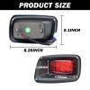 Orle Oko Golf Cart TXT LED Tail Light Kit Compatible with EZGO TXT Led Light 1996-2013 Gas and Electric Rear Replace 12V Light Kit Assembly For EZGO TXT Gas and Electric view 2