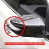 Compatible For Altima Sentra/Sylphy 2013-2018 Car Replacement Rearview Side Mirror Cover Wing Cap Exterior Door Case Trim Carbon view 4